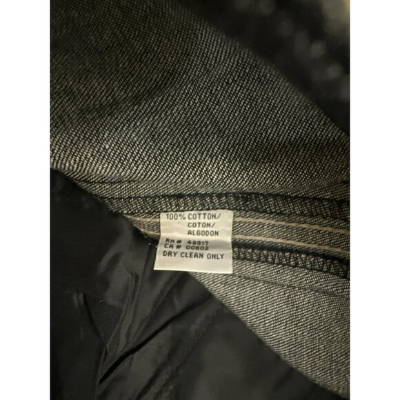 Calvin Klein The Hudson Gray Pants Size 16 Womens Cotton Trousers New NWT - Picture 5 of 5